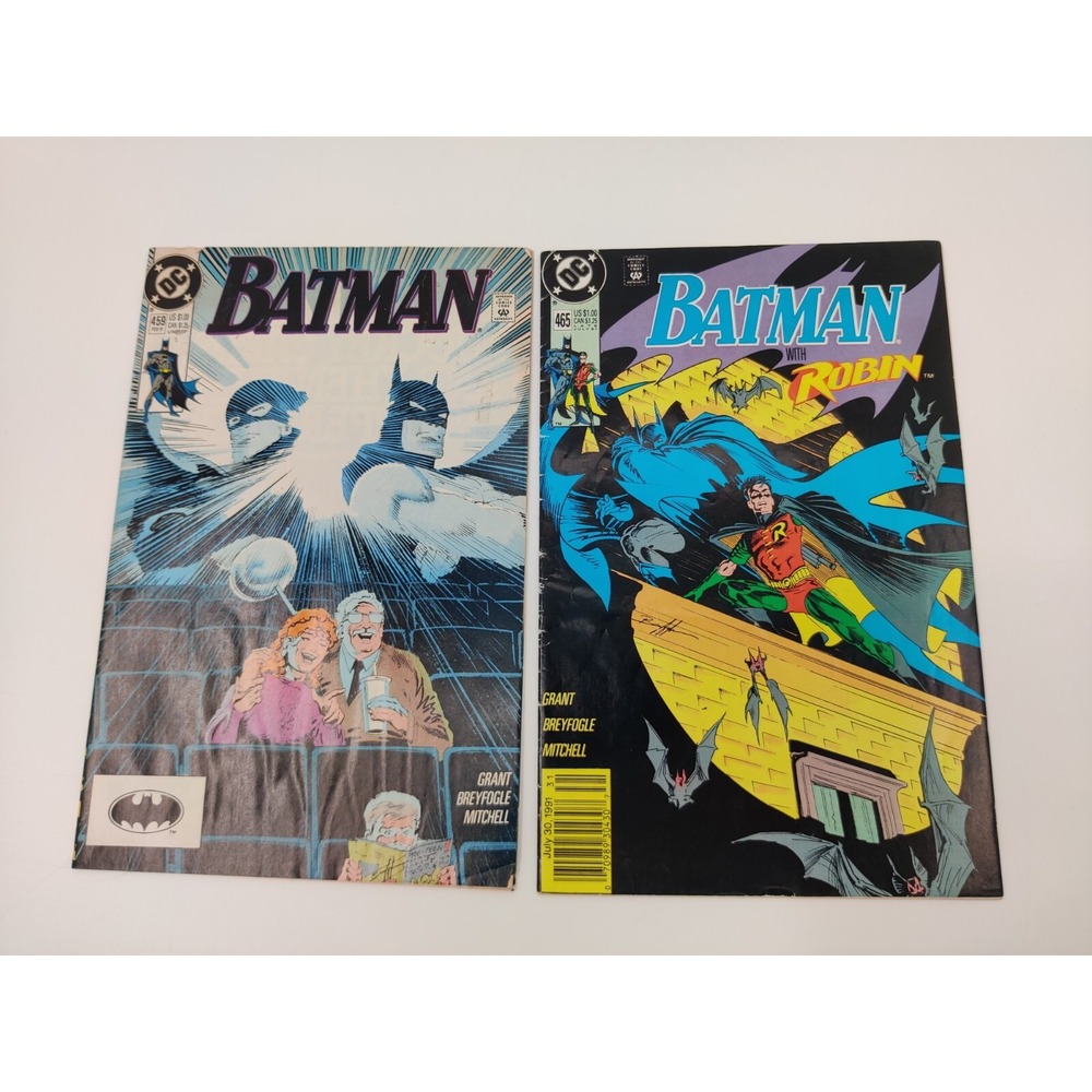 Batman Lot of 2 #459 465 DC Comics Grant Breyfogle